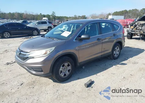 2015 Honda Cr-V Lx из США, поврежденный, VIN 3CZRM3H37FG705498